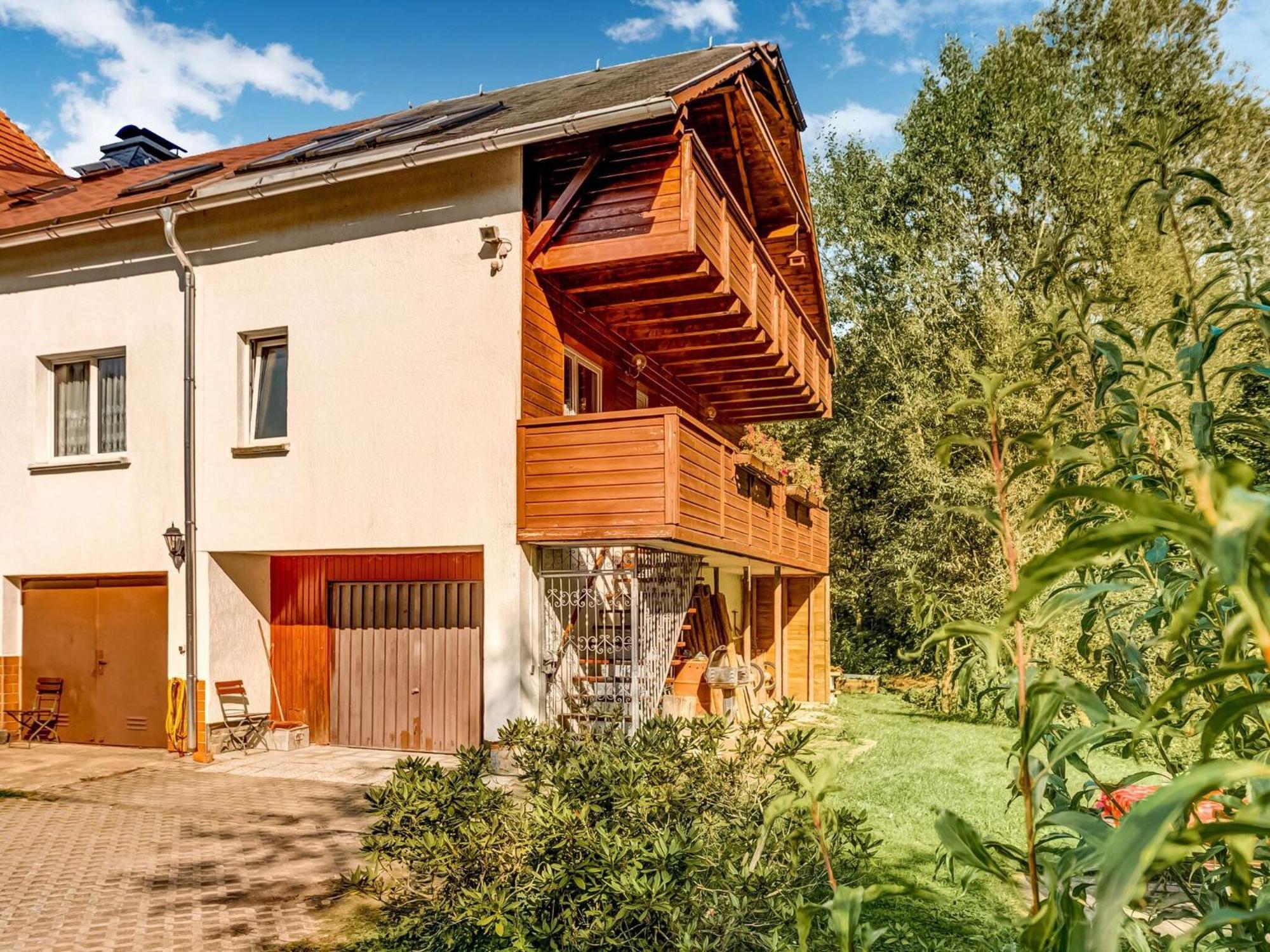 Apartment Thuringian Forest With Balcony Gießübel 外观 照片
