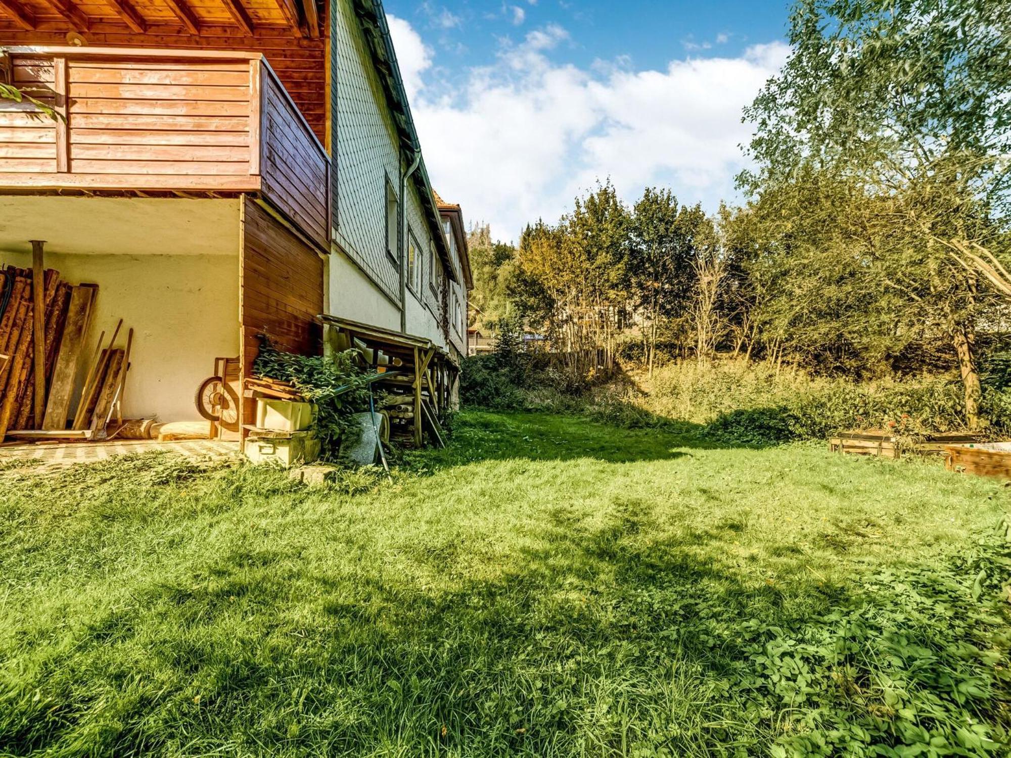Apartment Thuringian Forest With Balcony Gießübel 外观 照片